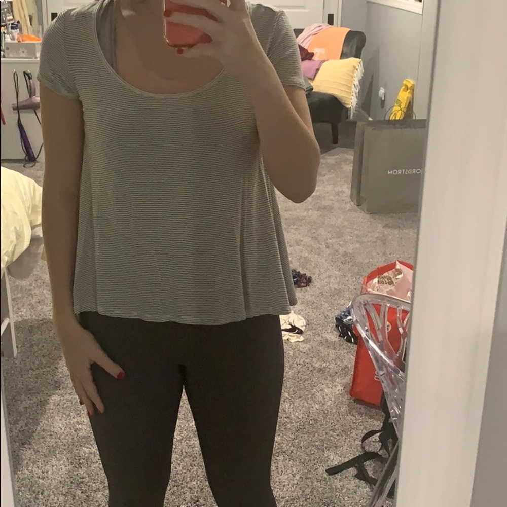 striped t-shirt